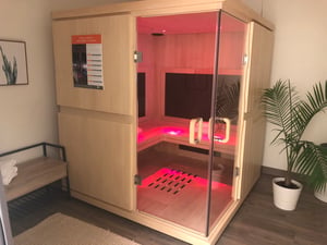 Large sauna - Red